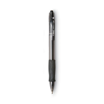 BIC® Glide Bold Ballpoint Pen, Retractable, Bold 1.6 Mm, Black Ink, Smoke Barrel, Dozen freeshipping - TVN Wholesale